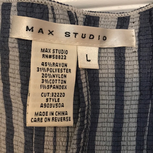 Max Studio Blue Dress - Picture 5 of 8